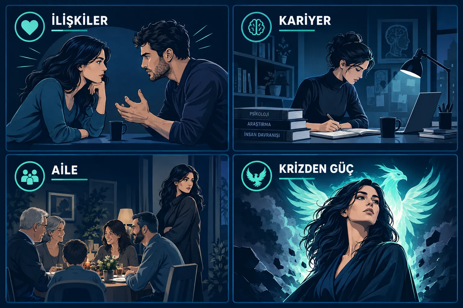 Kariyer ve çalışma hayatında Güneş Yengeç Yükselen Akrep nasıl bir profil çizer?